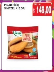 Pınar Piliç Şinitzel 415 Gr