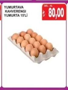 Yumurta Kahverengi Yumurta 15'Li