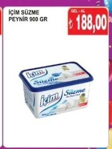 Içim Süzme Peynir 900 Gr