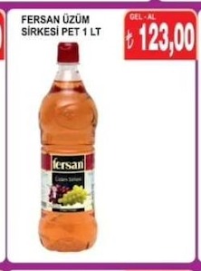 Fersan Üzüm Sirkesi Pet 1 Lt