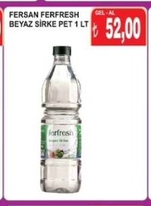 Fersan Ferfresh Beyaz Sirke Pet 1 Lt
