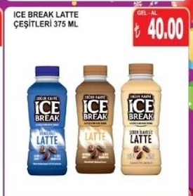 Ice Break Latte Çeşitleri 375 Ml