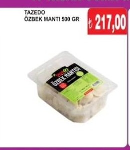 Tazedo Özbek Mantı 500 Gr