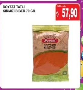 Doytat Tatli Kirmizi Biber 70 Gr