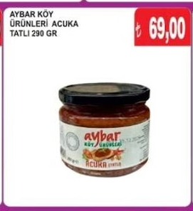 Aybar Köy Ürünleri Acuka Tatli 290 Gr