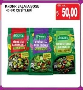 Knorr Salata Sosu 40 Gr Çeşitleri