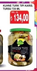 Kuhne Turk Tipi Karis. Tursu 720 Ml