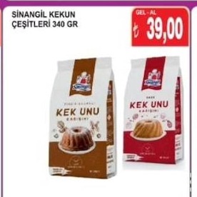 Sinangil Kekun Çeşitleri 340 Gr