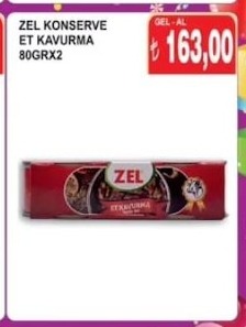 Zel Konserve Et Kavurma 80Grx2