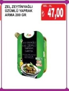Zel Zeytinyağlı Üzümlü Yaprak Sarma 200 Gr