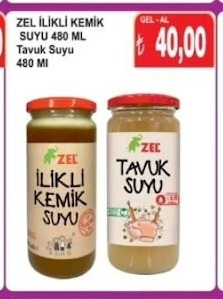 Zel İlikli Kemik Suyu 480 Ml