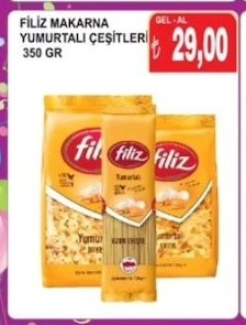 Filiz Makarna Yumurtalı Çeşitleri 350 Gr