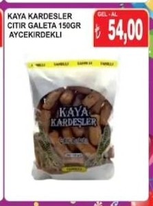 Kaya Kardesler Citir Galeta 150Gr Aycekirdekli