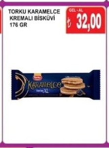 Torku Karamelce Kremali Biskuvi 176 Gr