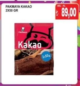 Pakmaya Kakao 2X50 Gr
