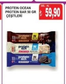 Protein Ocean Protein Bar 50 Gr Çeşitleri