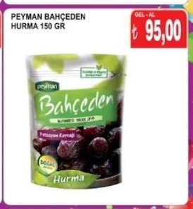Peyman Bahçeden Hurma 150 Gr