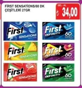 First Sensations/60 Dk Çeşitleri 27Gr