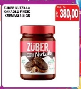 Züber Nutzilla Kakaolu Findik Kremasi 315 Gr