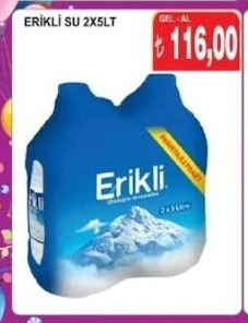 Erikli Su 2X5Lt