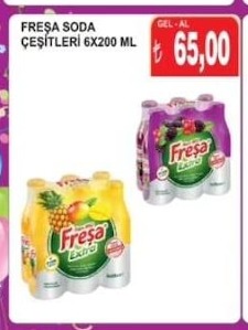 Freşa Soda Çeşitleri 6X200 Ml