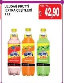 Uludağ Frutti Extra Çeşitleri 1 Lt