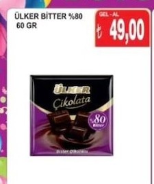 Ülker Bitter %80 60 Gr