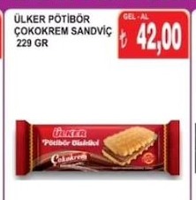 Ülker Pötibör Çokokrem Sandviç 229 Gr