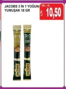 Jacobs 3 İn 1 Yoğun/Yumuşak 18 Gr