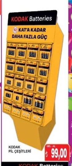 Kodak Pil Çeşitleri