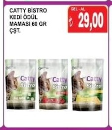 Catty Bistro Kedi Ödül Maması 60 Gr