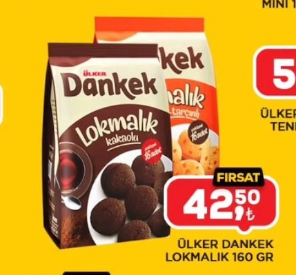 Ülker Dankek Lokmalık Kakaolu 160 Gr