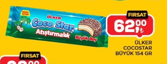Ülker Cocostar Büyük Boy 154 Gr