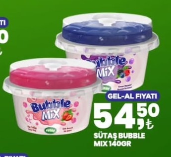 Sütaş Bubble Mix 140 Gr