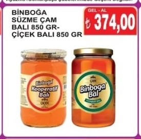 Binboğa Süzme Çam Balı 850Gr-Çiçek Balı 850Gr