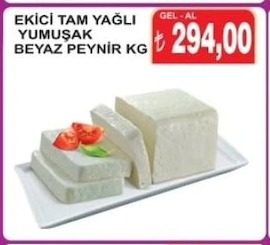 Ekici Tam Yağlı Yumuşak Beyaz Peynir Kg