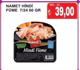 Namet Hindi Füme 7/24 60 Gr