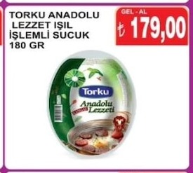 Torku Anadolu Lezzet İşlemeli Sucuk 180 Gr