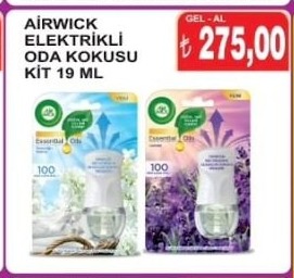 Airwick Elektrikli Oda Kokusu Kit 19 Ml