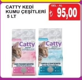 Catty Kedi Kumu Çeşitleri 5 Lt