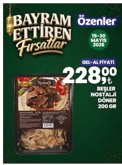 Beşler Nostalji Döner 200 Gr