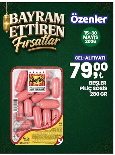 Beşler Piliç Sosis 280 Gr