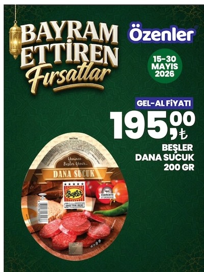 Beşler Dana Sucuk 200 Gr