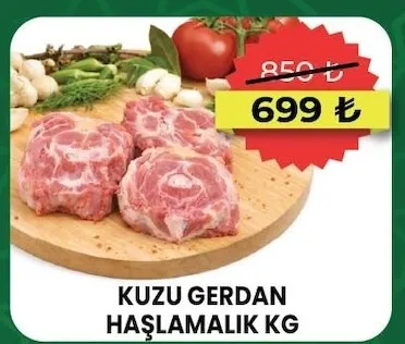 Kuzu Gerdan Haşlamalık Kg
