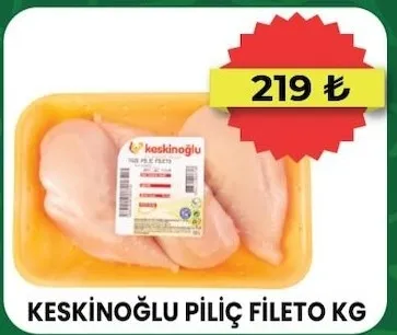 Keskinoğlu Piliç Fileto Kg