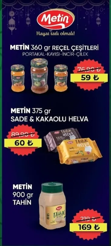 Meti̇N 360 Gr Reçel Çeşi̇Tleri̇
