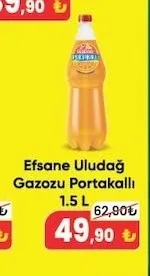 Efsane Uludağ Gazozu Portakallı 1.5 L