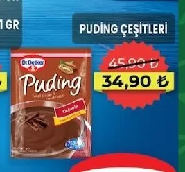 Dr. Oetker Puding Çeşitleri