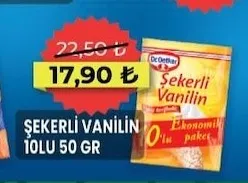 Şekerli Vanilin 10'Lu 50 Gr