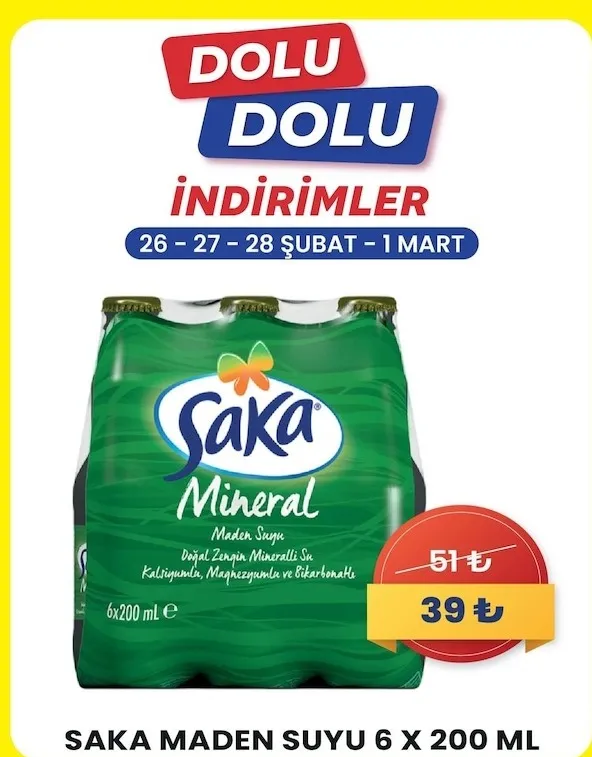 Saka Maden Suyu 6 X 200 Ml